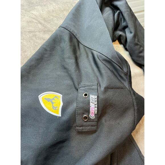 Scent Blocker Bone Collector‎ System Two 1/4 Zip Mens L Black Pullover Hunting - Picture 5 of 6